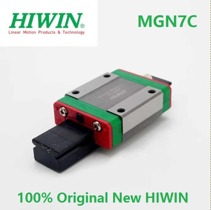 Оригинальный линейный направляющий рельс HIWIN 7 мм Тайвань 2 шт. MGNR7 L 100 200 250 300 + мини - Фото №1