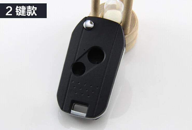 2-кнопочный модифицированный складной корпус автомобильного ключа-пульта 2B для