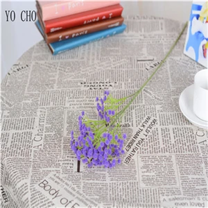 purple YO cho1 шт искусственный цветок, растения Гипсофилы, украшения для свадебной вечеринки, настоящий искусственный цветок, сделай сам, Декор для дома и сада - Цвет: purple