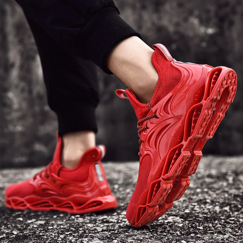 TRAANO Shoes Men Sneakers 2019 Mens Casual men Models Hot Sale Breathable Blade The Series Lace-Up Style CC-120-3 | Обувь