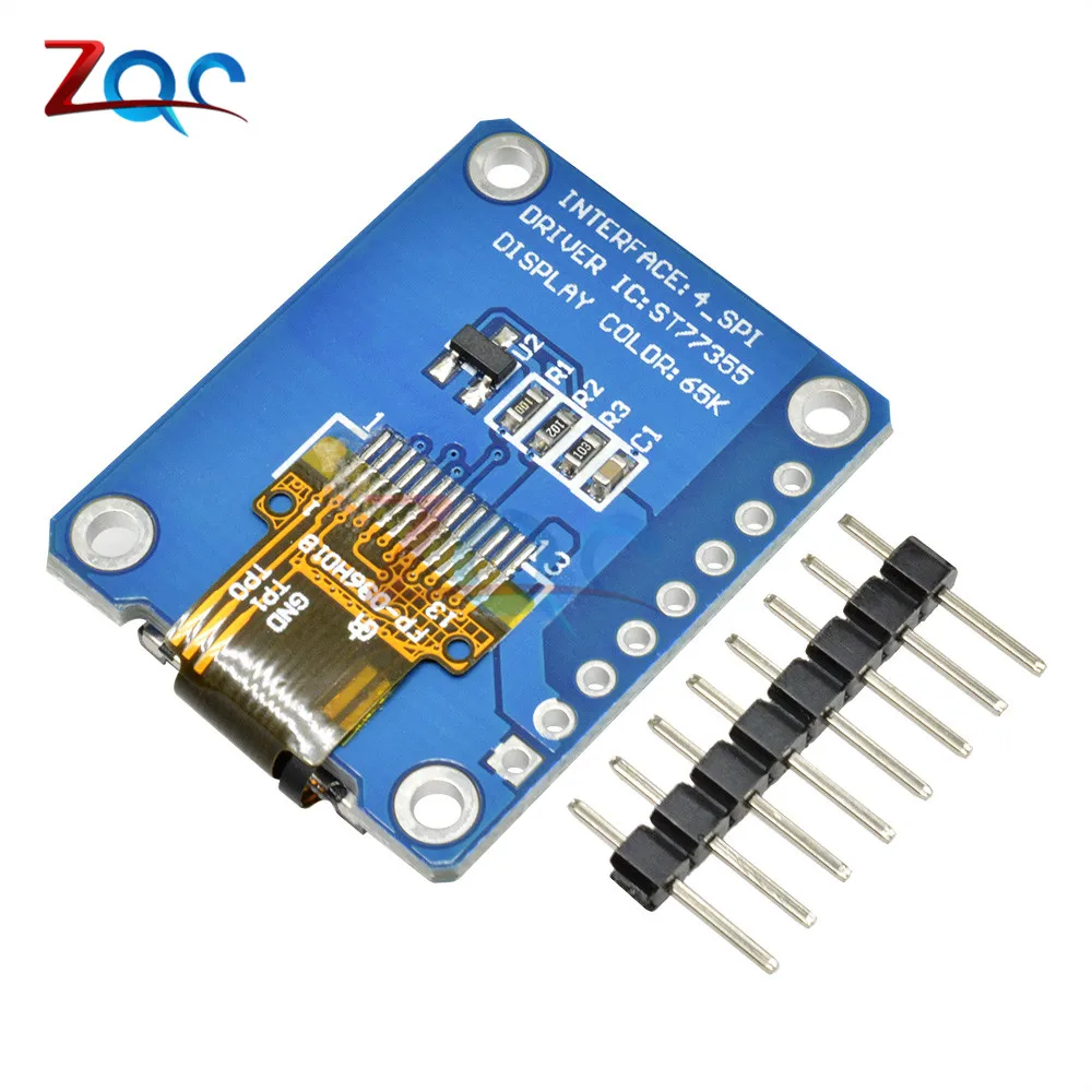 0 96 дюймов 80X160HD 65K полноцветный ЖК дисплей модуль ST7735 Привод IC 80*160 3 V IPS SPI интерфейс
