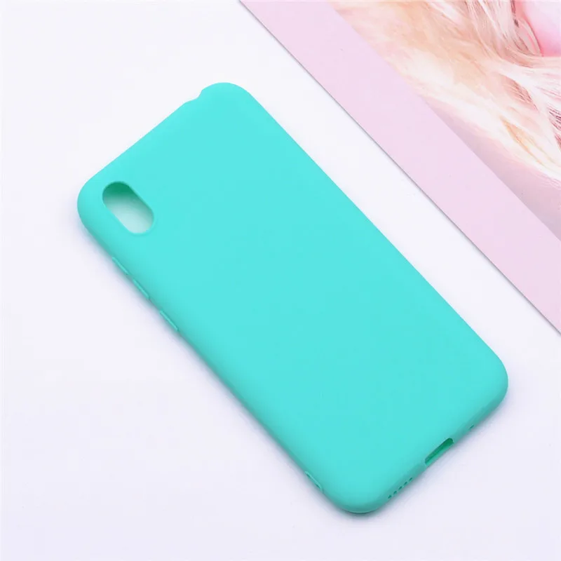 Light Green Huawei Honor 8 S Чехол Мягкий Силиконовый ТПУ чехол для телефона для huawei Honor 8 S 8 S KSE-LX9 KSE LX9 Honor8S чехол защитный чехол бампер - Color: Light Green