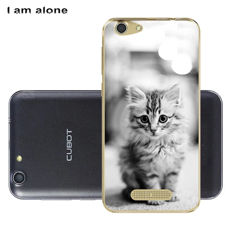 Чехлы для телефонов I am alone, для Cubot Note S, динозавр, 5,5 дюймов, мягкий ТПУ, для мобильных телефонов, милые модные сумки для Cubot Note S