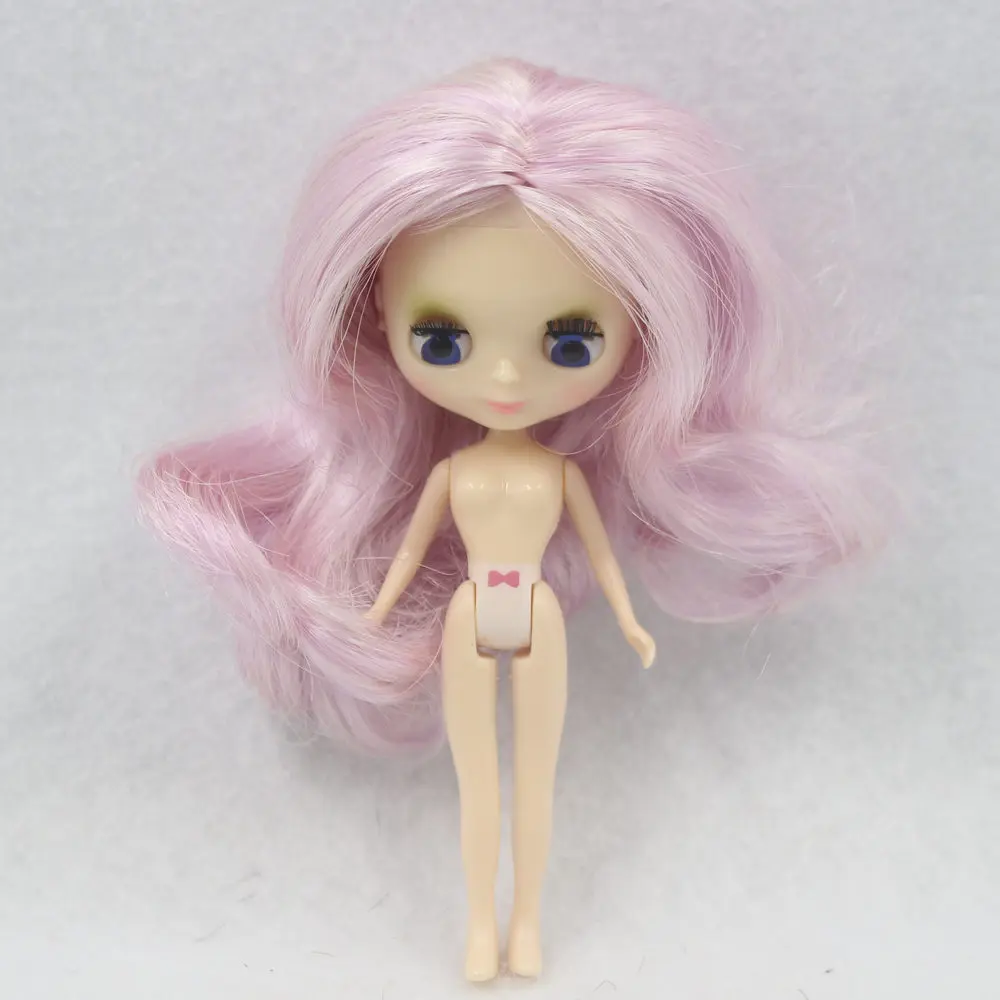 nude doll Ледяная Обнаженная мини-кукла Blyth 24 вида стиля, одежда случайный BJD - Цвет: nude doll