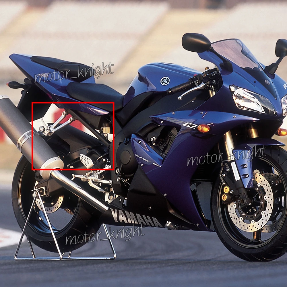 Мотоцикл углеродного волокна обтекателя углерода заднее крыло для Yamaha R1 YZF 2002