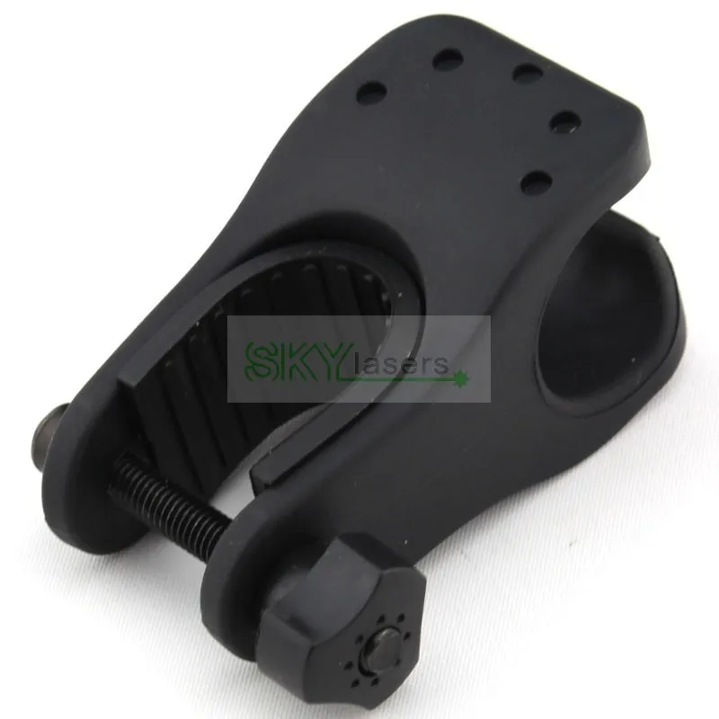 Черный велосипедный передний фонарь на зажиме держатель для фонарика | Лампы и