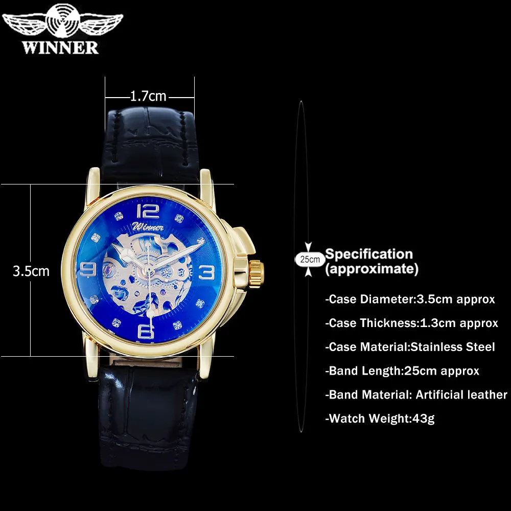 2016 победитель известный бренд женские часы модные автоматические