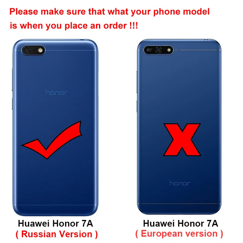 Huawei Honor 7A чехол huawei DUA-L22 чехол Honer 7A 5,45 Обложка на заднюю панель из искусственной кожи флип-чехол для huawei Honor 7A 7 A Русская версия