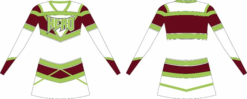 5 комплектов Профессиональная форма болельщика с помпоном для волос