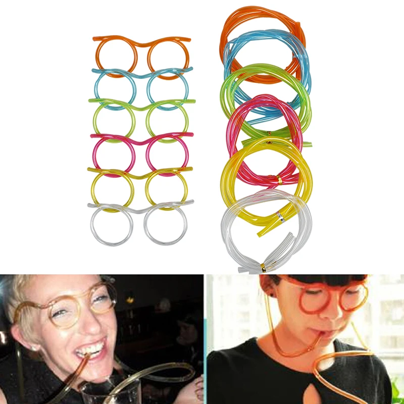 Веселые Мягкие гибкие питьевые игрушки для вечеринки шутка трубчатые