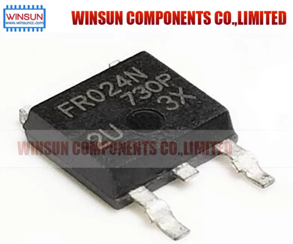 Новый и оригинальный IC 10 шт. IRFR024N FR024N 55 в 17A N|Соединители| |