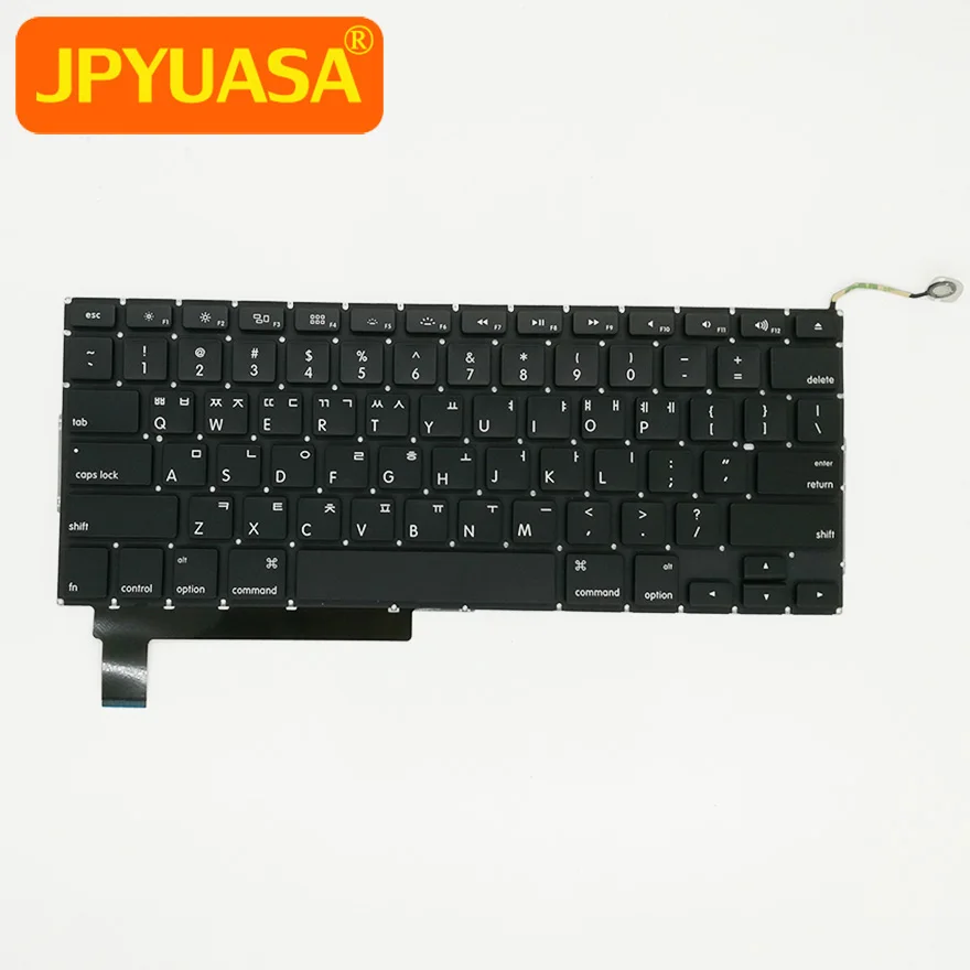 Новая сменная Корейская клавиатура A1286 для Macbook Pro 15 дюймов KR Korea ноутбука 2009 2010 2011