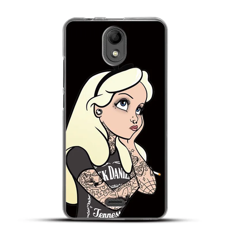 Чехол для Wiko Kenny силиконовый мягкий ТПУ чехол модный дизайн художественный