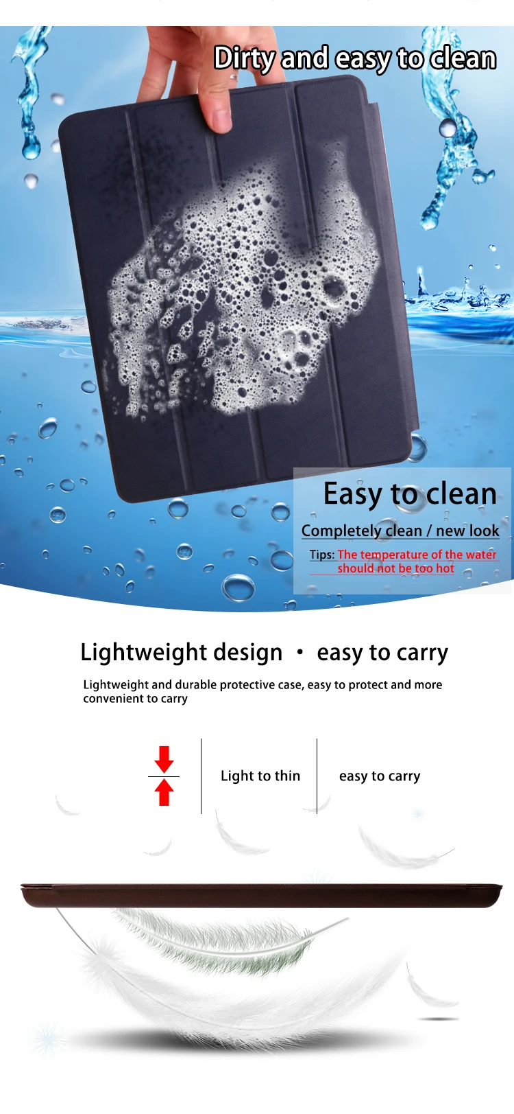 Ikase Store умный чехол из искусственной кожи для ipad 2/3/4 с автоматическим режимом сна, полный защитный чехол из искусственной кожи с откидной подставкой, умный чехол, чехол для ipad 2, 3, 4