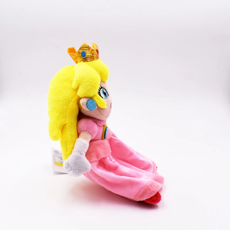 Сидя Персик принцесса розовый Плюшевая Кукла Kawaii " мультфильм животных Brinquedos детские игрушки подарок Juguetes отслеживания