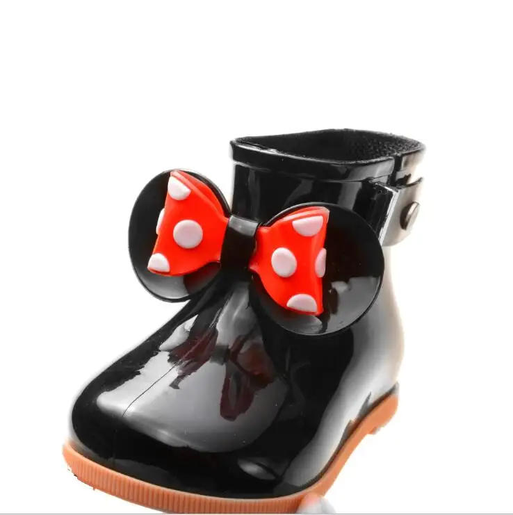 2019 новые резиновые сапоги Mini Melissa 5 цветов Нескользящие желе обувь для мальчиков и