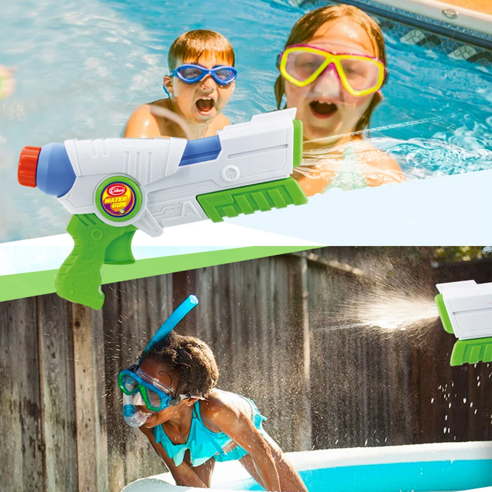 Супер водяной пистолет высокой емкости воды Soaker Blaster брызги игрушка без утечек