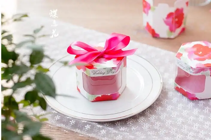 Новинка 2017 Свадебная подарочная коробка для печенья на день рождения украшение