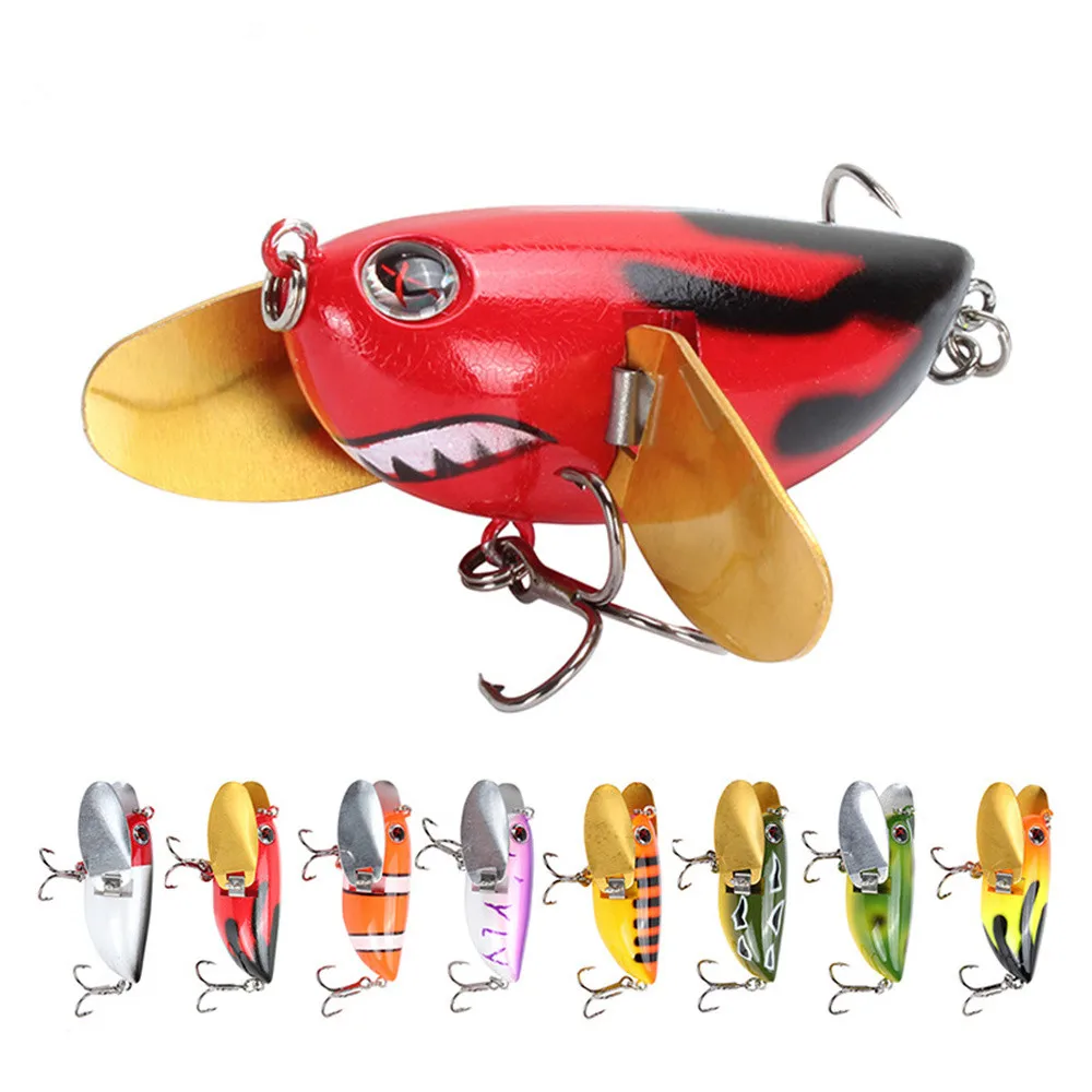 Peche Bigmouth Topwater плавающий Поппер блесна рыболовные приманки воблеры и крутящиеся