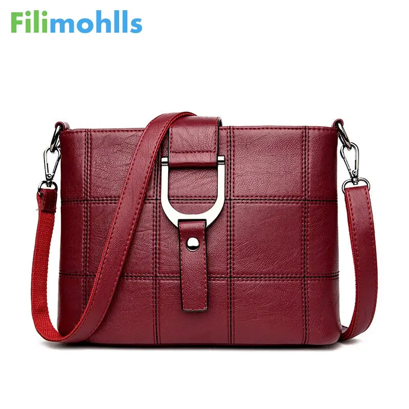 Luxury Women Messenger Bags Designer Woman Bag 2019 Brand Leather Shoulder Tote sac a main femme nouvelle collect S1470 | Багаж и сумки