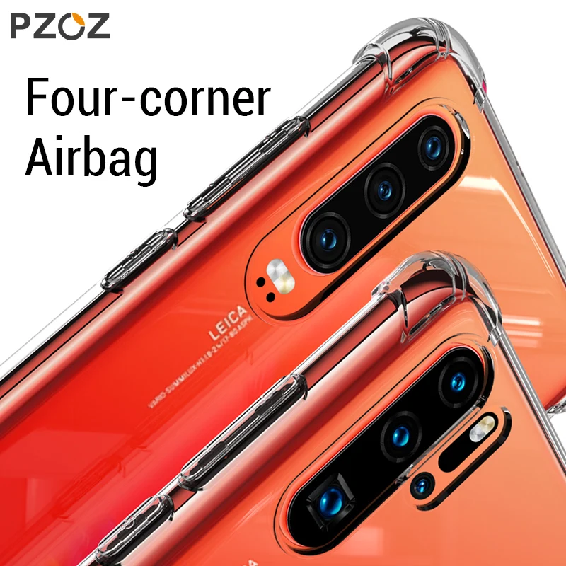 Чехол PZOZ для huawei mate 20 lite 10 p30 pro силиконовый защитный чехол honor 8x max 10|silicone cover|huawei