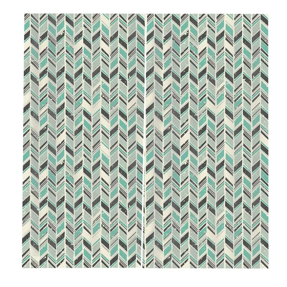 3D Curtain Luxury Blackout Window Living Room green pattern curtains for bedroom curtain | Дом и сад