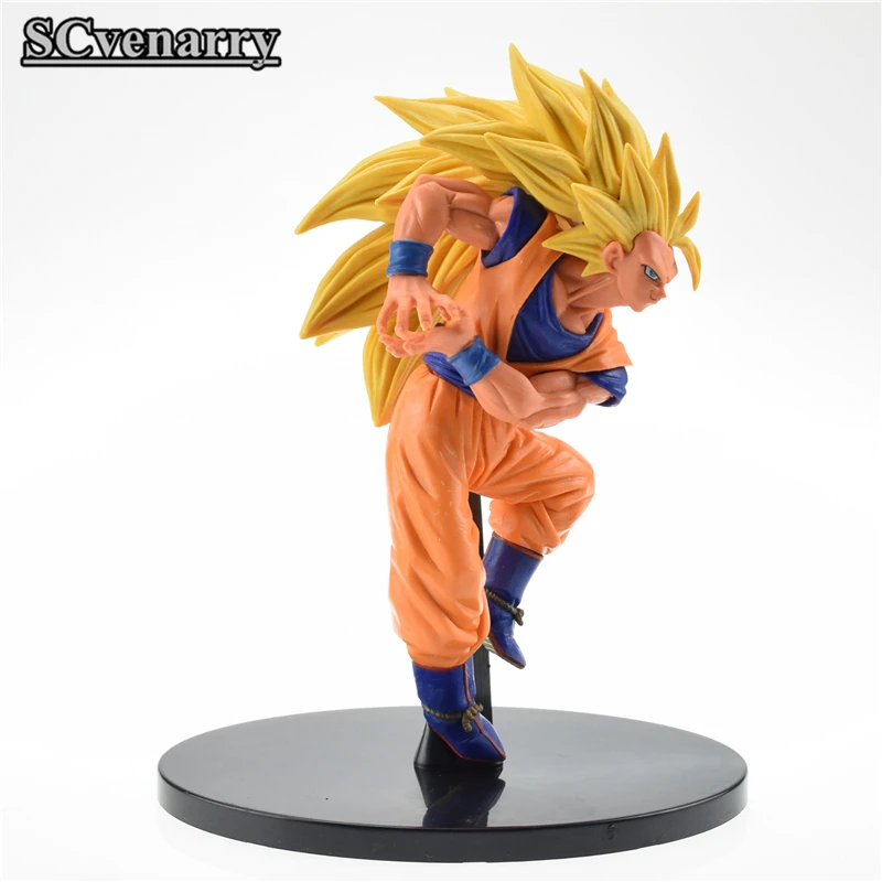 new Dragon Ball z Son Goku Super Saiyan 3 Boxed No. 52 PVC Action Figure Model Toys Christmas Gift 20cm | Игрушки и хобби