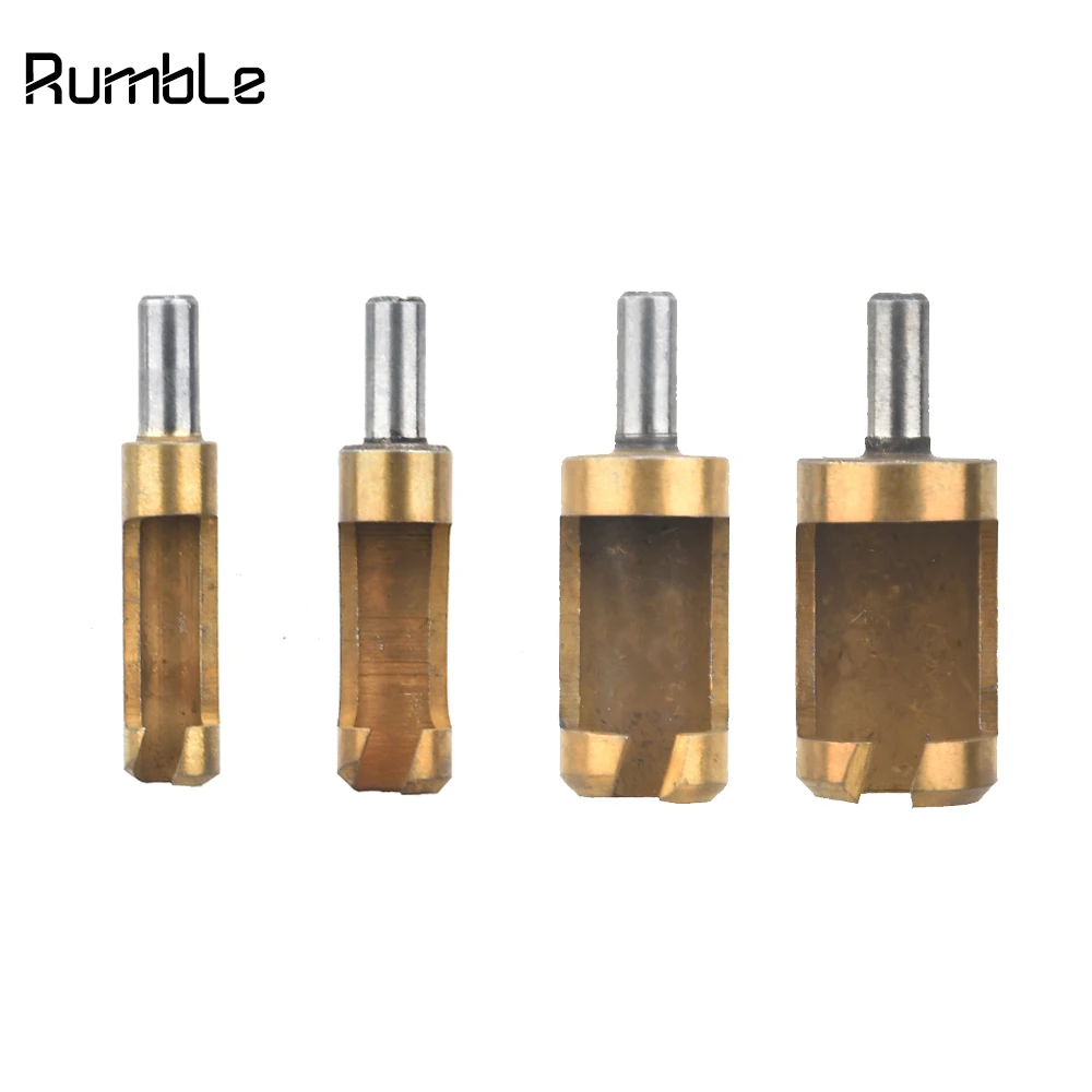 4pcs 6/8/13/16mm Wood Plug Hole Cutter Bit Set Kit Dowel Maker Carpenter Power Cutting Drilling Drill Bits | Инструменты