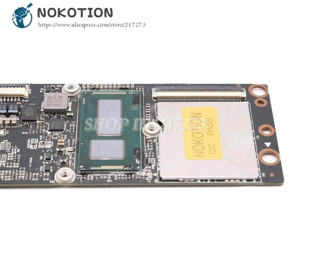 Материнская плата NOKOTION для Lenovo yoga 3 pro 1370 материнская ноутбука aiu2 5B20G97341 SR216 1 ГГц