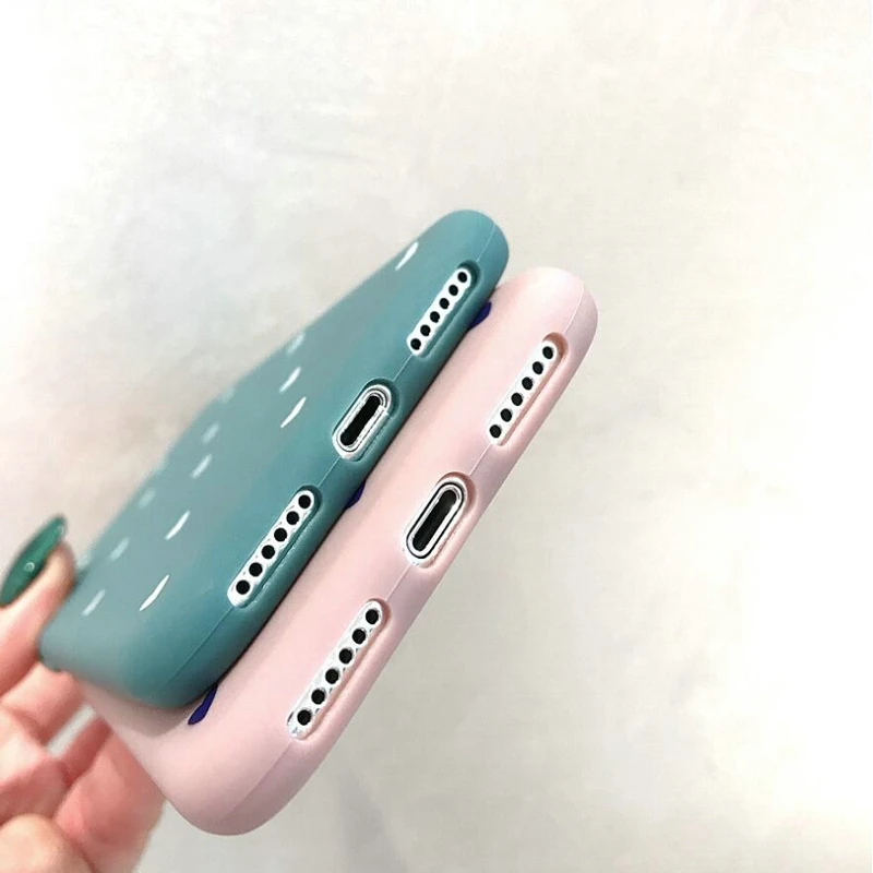 Phone Case For iPhone 7 8 Plus Floral Cases Flower Silicon Protect Soft Funny Heart Cover 6 6S XS Max XR 5 5S SE |