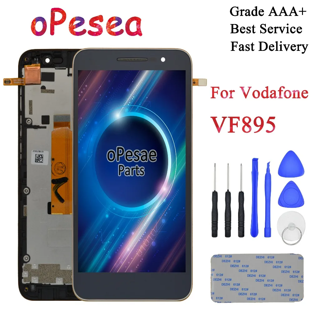 Для Vodafone Smart Prime 6 VF895 VF 895N V895 VF895N 895 ЖК дисплей Панель кодирующий преобразователь