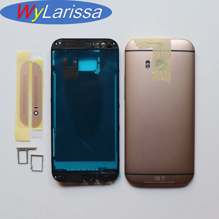 Оригинальный новый металлический задний корпус для HTC One M8 задняя крышка