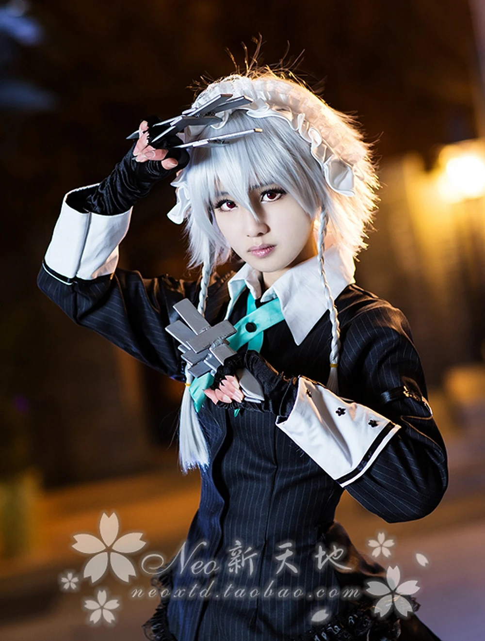 Костюм косплей TouHou Project Cos Izayoi Sakuya для женщин женский костюм косплея на Хэллоуин