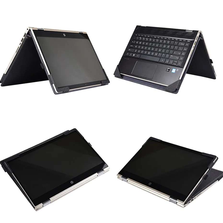 Съемный чехол для Hp Pavilion 1", Чехол для ноутбука Hp Pavilion X360, 14 дюймов, защитный чехол из искусственной кожи