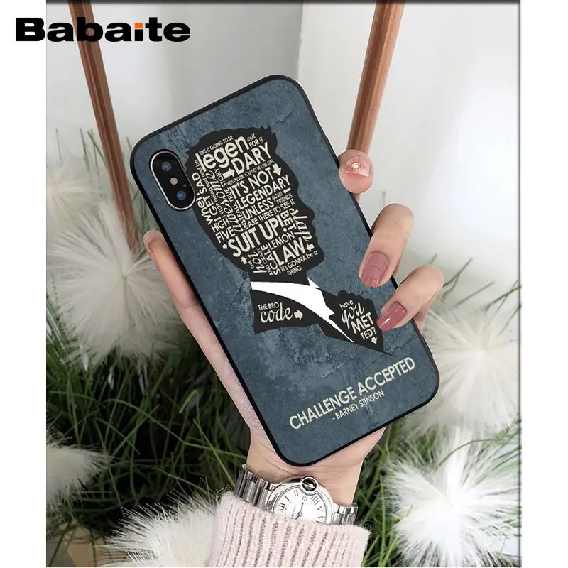 Новинка чехлы Babaite с надписью how i met your mother himym чехол для телефона iPhone X XS MAX 6 6s 7 7plus 8