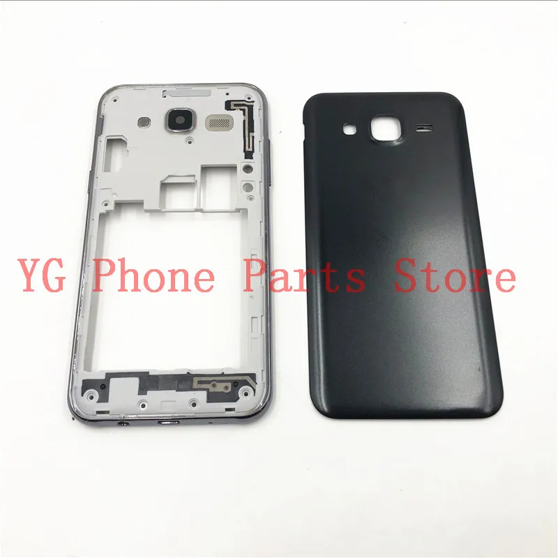Оригинальный корпус телефона средней рамки для Samsung Galaxy J5 2015 J500 J500F J500H J500M J500FN с