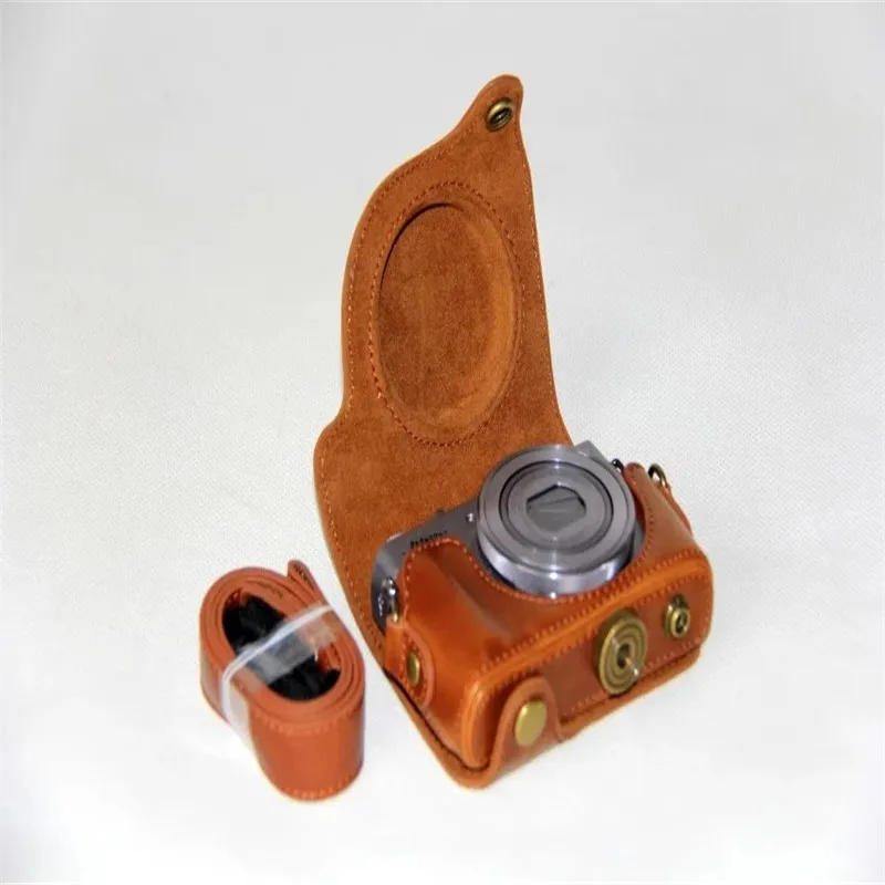 Чехол Ocotex из искусственной кожи для камеры Canon PowerShot G9 X G9X G9XII G9 X Mark II G чехол с плечевым ремнем 4 цвета на выбор
