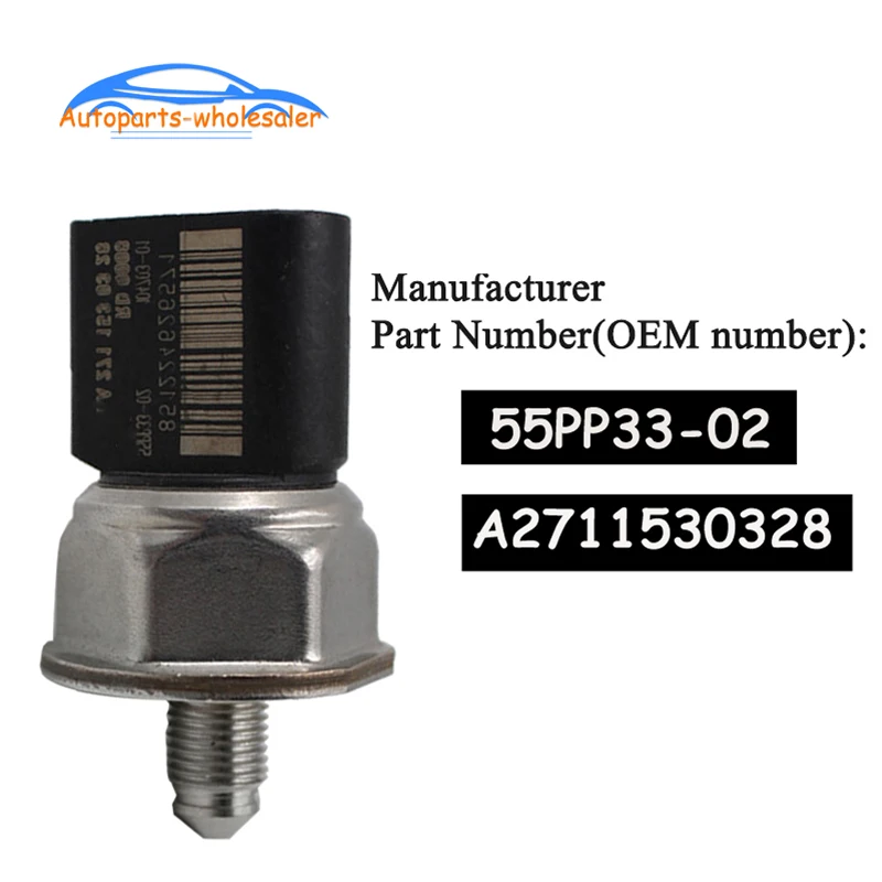OEM 55PP33-02 A2711530328 для Mercedes-Benz C-Klasa W204 C180 1 8 E-Klasse W212 2 0 3 5 CDI датчик давления топливной