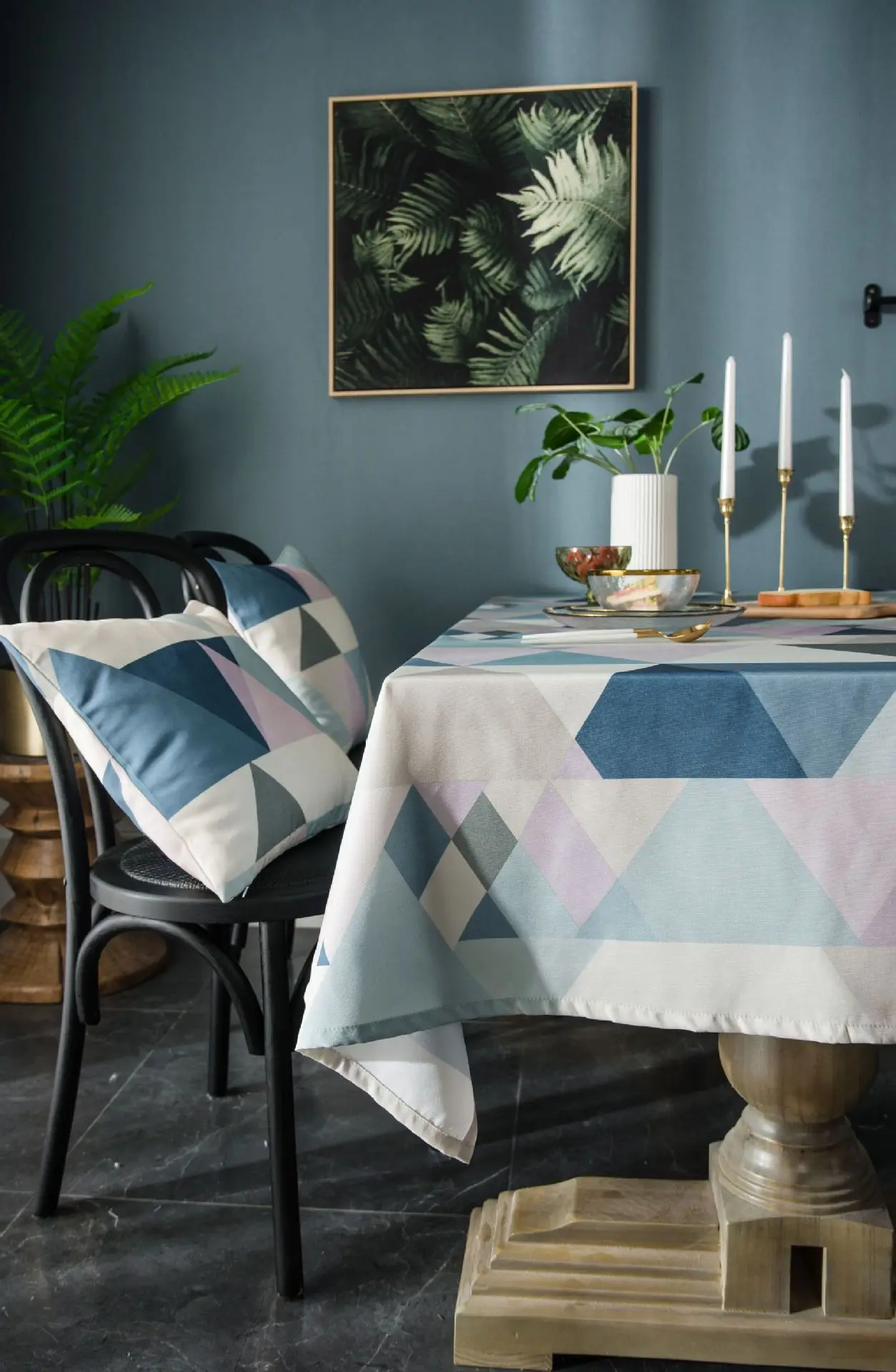 Waterproof table cloth Nordic Geometric Printed Tablecloth Dining Table Coffee Table Cover For Restaurant Banquet Kitchen Decor