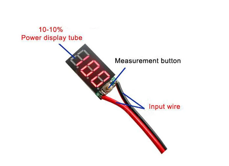 5 шт. для 2-7S Lipo 12-24 В свинцово-кислотная Ni-MH батарея светодиодный цифровой