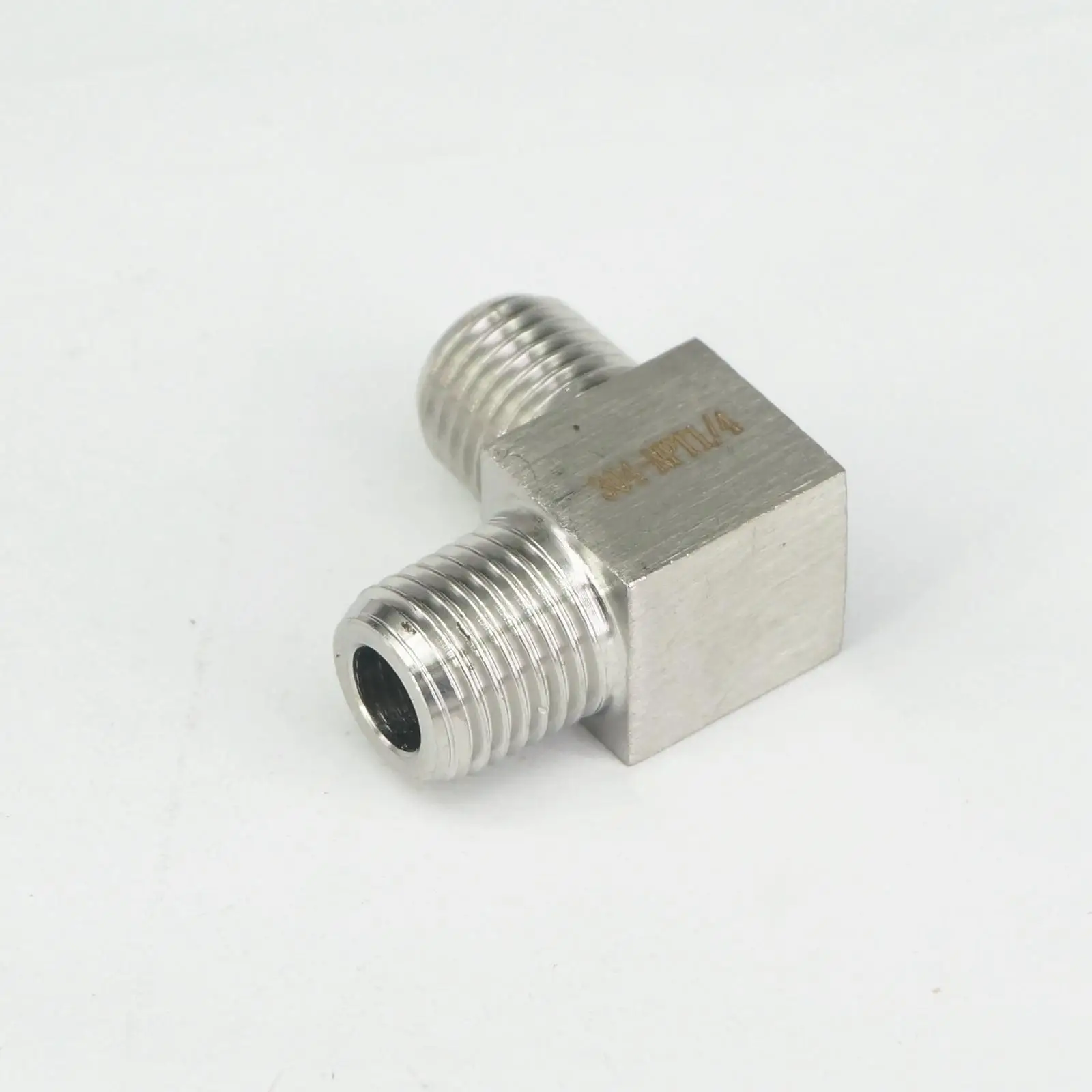 1/4 &quotNPT Мужской колено трубы фитинг 304 Нержавеющая сталь Вода газ масло|elbow pipe