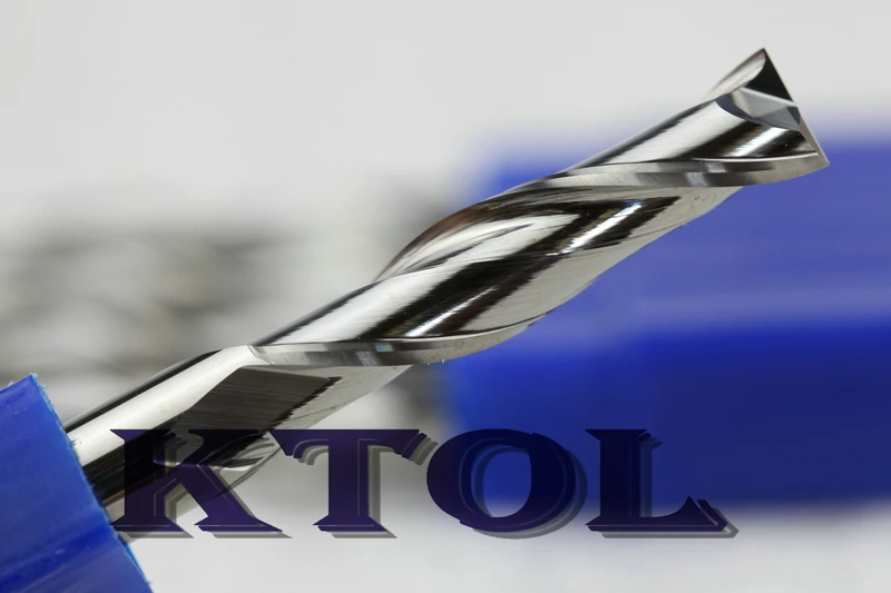 Мощная Концевая фреза 8*35 мм с 2 канавками для деревообрабатывающего инструмента