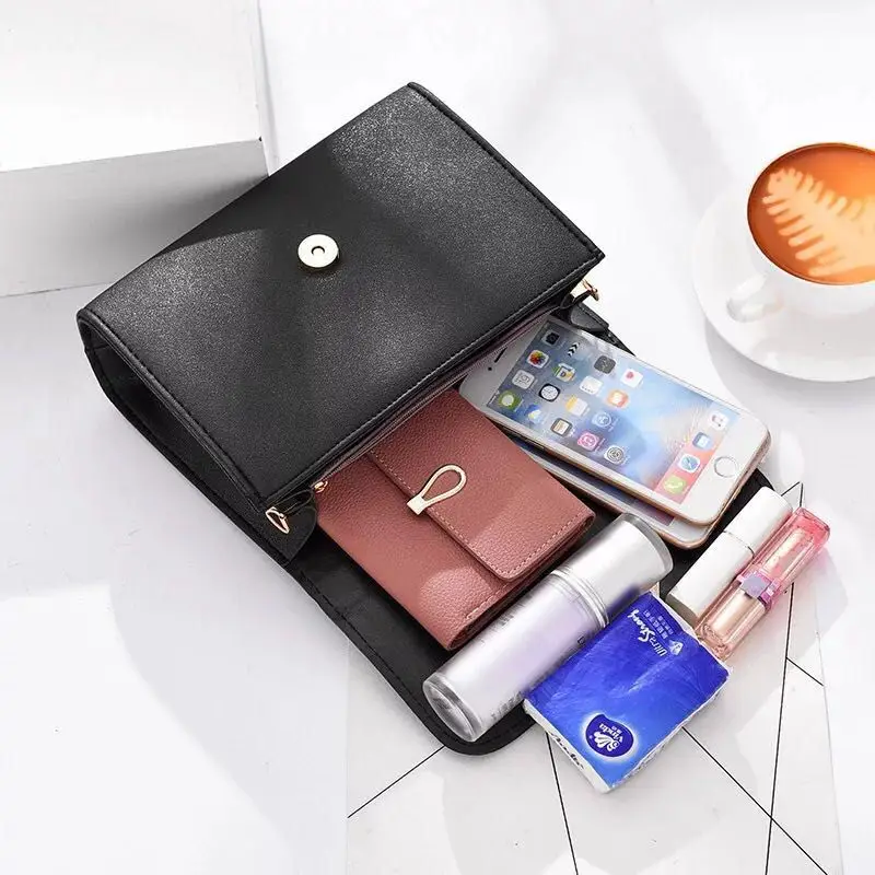 Fashion 2018 brand bag ladies quality PU leather handbag uniform solid shoulder bag mini bag lady messenger wallet an crossbody