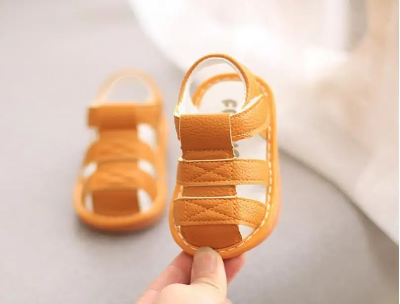 New baby sandals boys 0-1-2 years old soft bottom non-slip children's summer shoes toddler called |