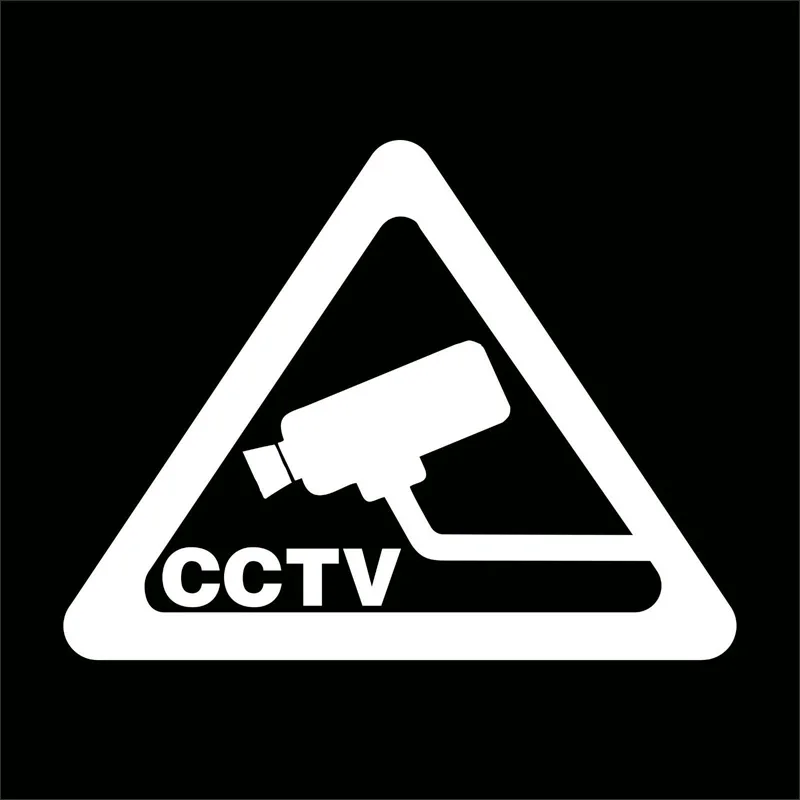 YJZT 14 7 см * 11 4 CCTV камера наблюдения безопасности винил черный/серебряный мотоцикл