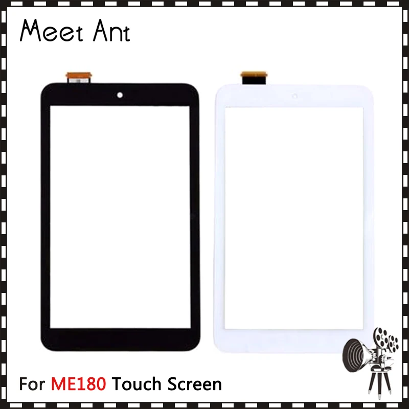 

Высококачественный сенсорный экран 8,0 дюйма для Asus MeMO Pad 8 ME180 ME180A K00L, дигитайзер, датчик, передняя внешняя стеклянная панель объектива