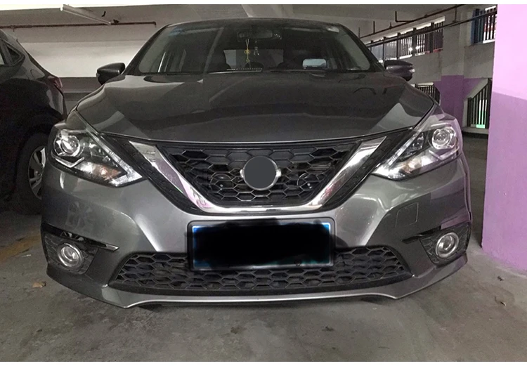 Для Nissan Sentra Sylphy передних противотуманных фар лампа крышка отделка рамка для бровей веко литья украшения