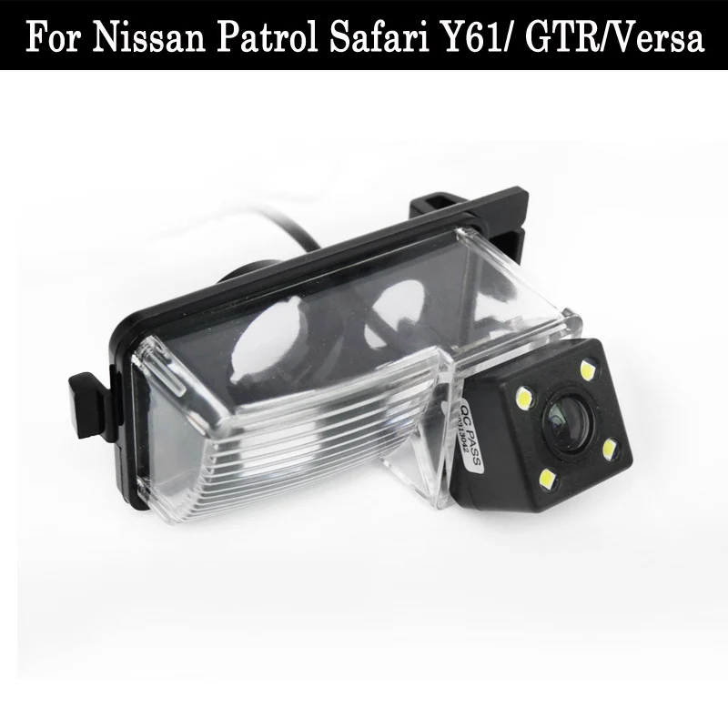 Камера заднего вида для Nissan Patrol saфари Y61/ GTR/Versa CCD/камера ночного видения/камера