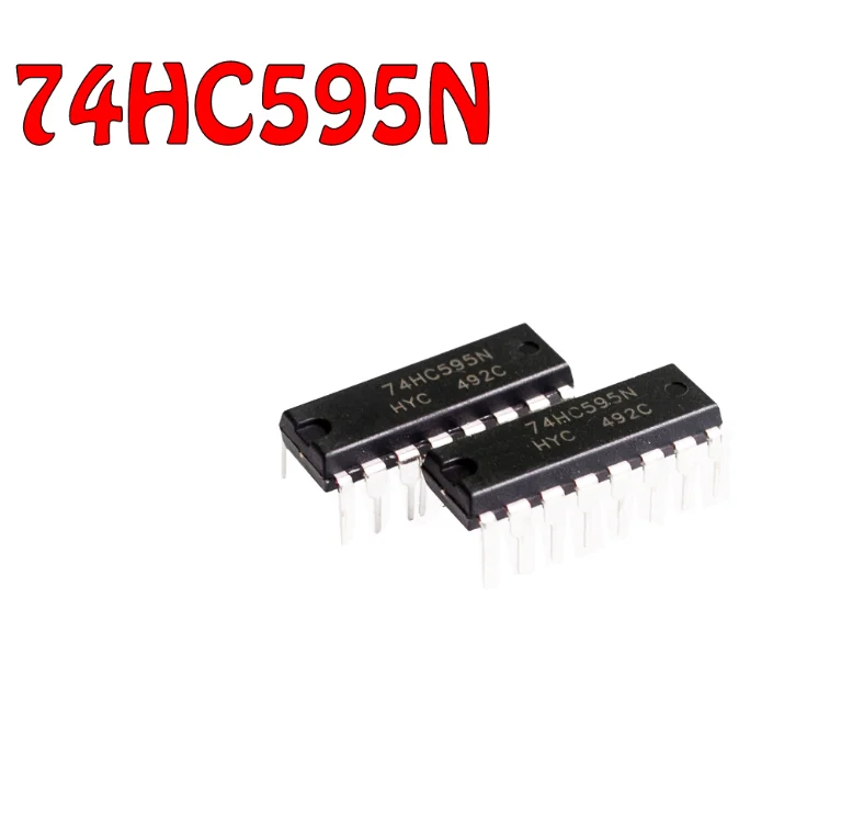 100 шт. SN74HC595N 74HC595N 74HC595 DIP-16 | Электронные компоненты и принадлежности