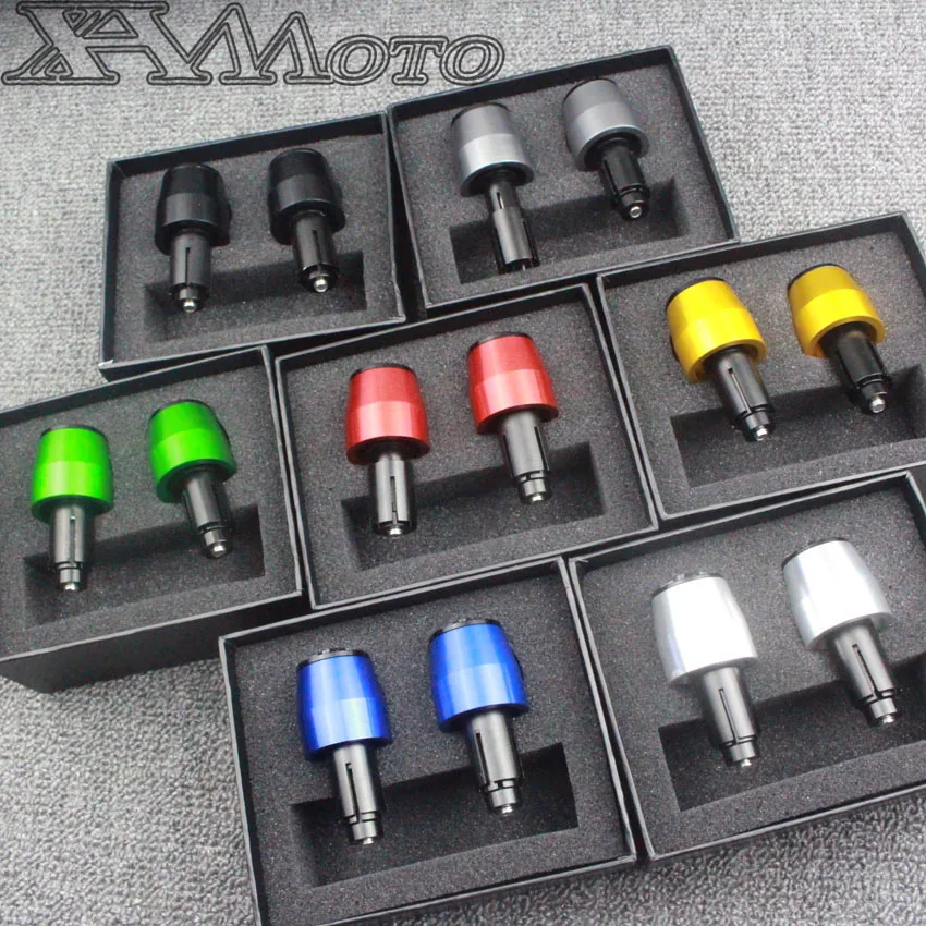 Алюминиевые универсальные наконечники руля мотоцикла с ЧПУ 22 мм колпачки для